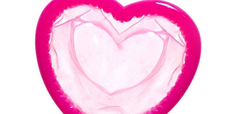 Heart condom
